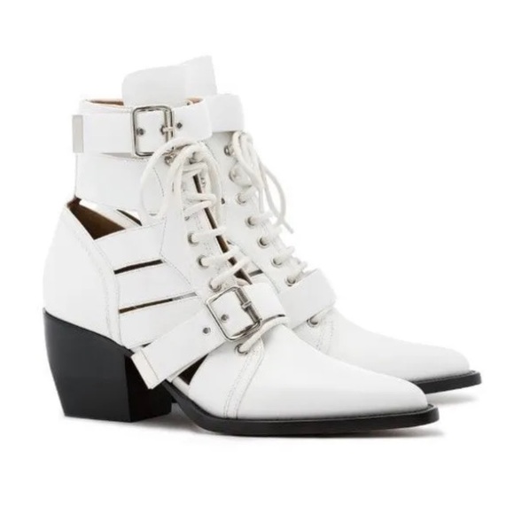 Chloe Shoes - ❤️Chloe Rylee Cut-out Leather Boots❤️